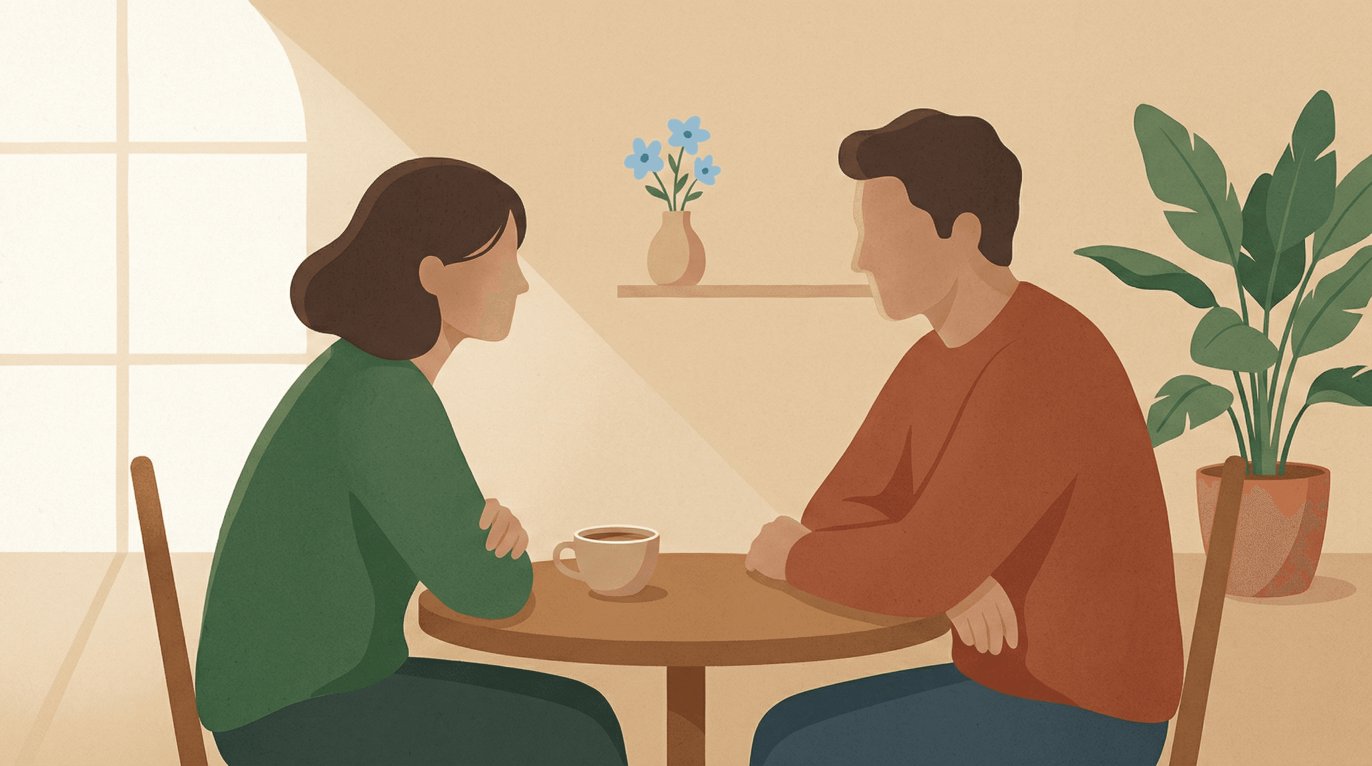 Par der ser mønstre i deres relation