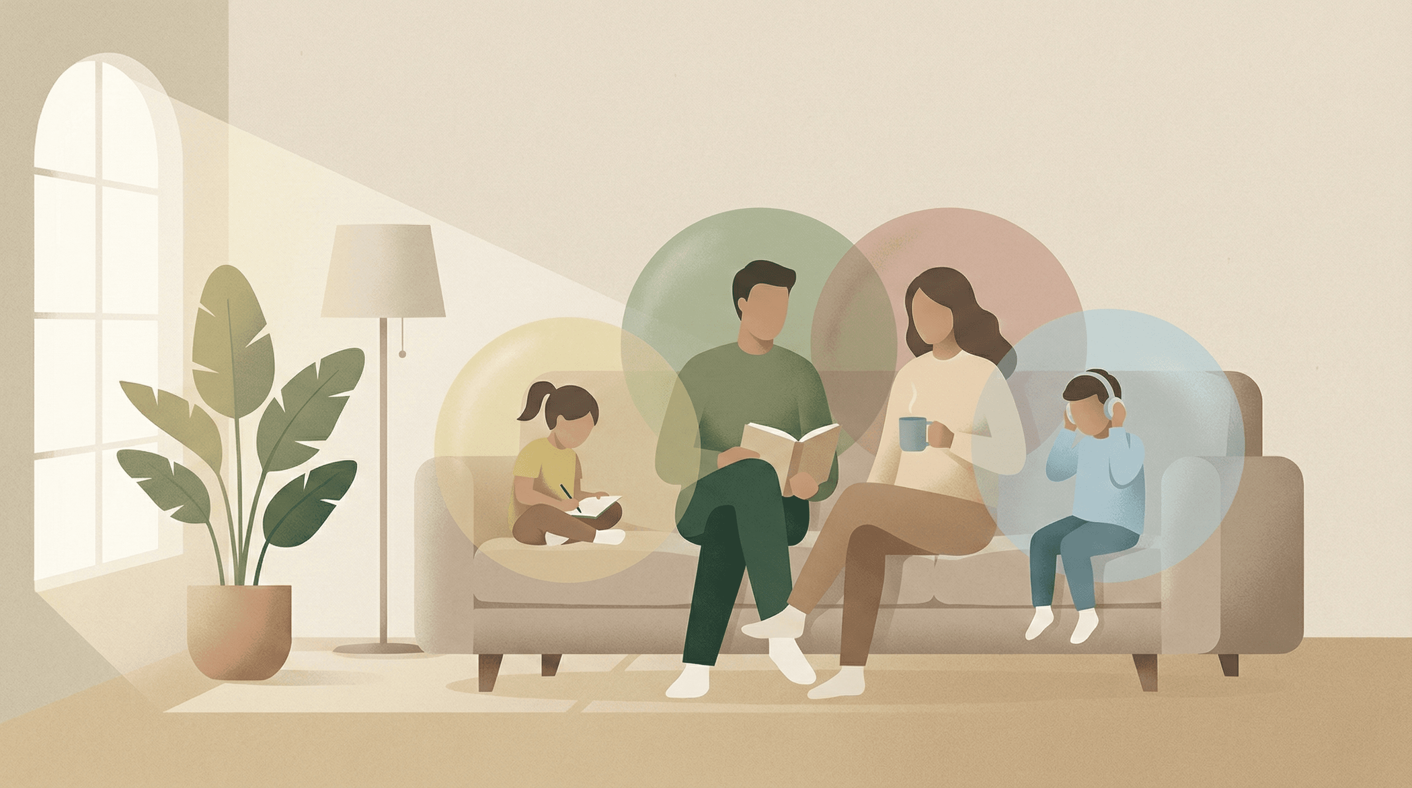 Familie der ser hinandens mønstre og får indsigt i relationerne